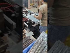 150-600 mm/min Vitesse du four de brasage à l'hydrogène à bande maillée pour les noyaux de radiateurs