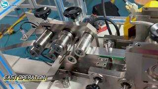 Machine de fabrication de plaques latérales de radiateur | Production précise et stable