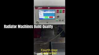 Processus de production de radiateur